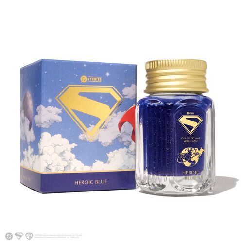 Ferris Wheel Press WB Superman Heroic Blue Ink 28ml